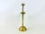 1970s Vintage Brutalist German Brass Candleholder, 1970s For Sale - Image 5 of 10