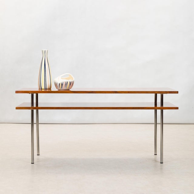 Czech Modernist Coffee Table, 1960s For Sale - Image 3 of 7