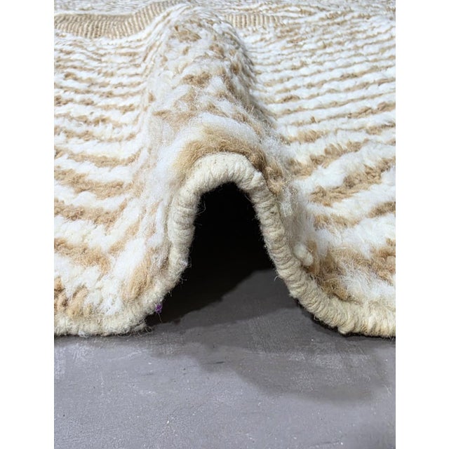 2020s Moroccan Contemporary Wool Rug - 10 X 8.2 Ft For Sale - Image 5 of 6