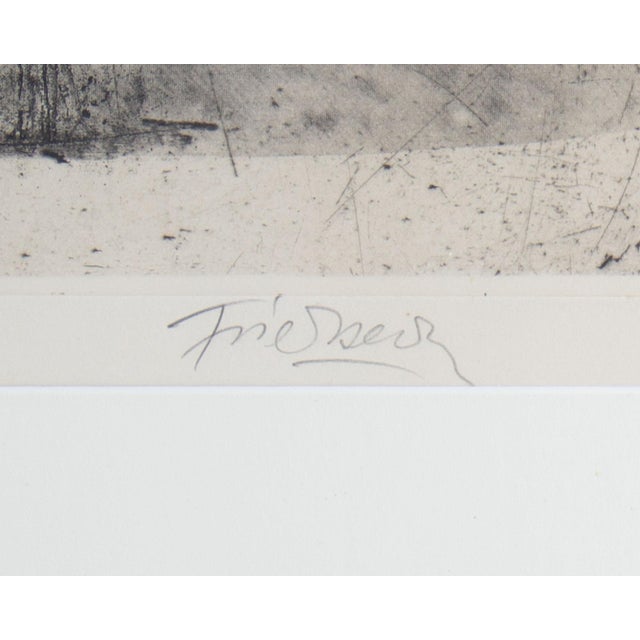 “Les Deux Chats” Abstract Etching by Johnny Friedlaender For Sale - Image 4 of 8