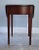 Wood Pembroke Mahogany Drop Leaf Accent Table by Baker Furniture Co. For Sale - Image 7 of 12