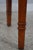 Maitland Smith Mahogany Oval Butlers Table For Sale - Image 11 of 16