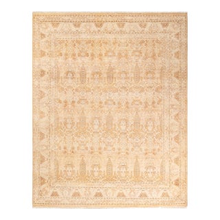 Mogul, One-of-a-Kind Hand-Knotted Area Rug - Beige, 8' 0" x 9' 10" For Sale
