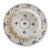 1960s Royal Copenhagen Blue Fluted Full Lace Round Serving Platter 1041 For Sale