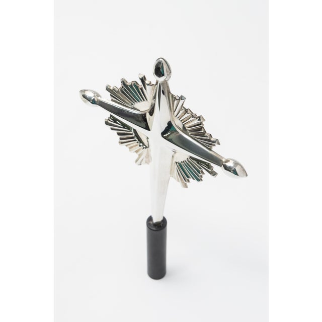 Shabby Chic 1979 Gorham Cross Christmas Tree Topper For Sale - Image 3 of 9