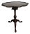 1980s Baker Grand Furniture Chippendale Mahogany Piecrust Tilt-Top Tea Table For Sale