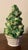 Italian Mid-Century Modern Pottery Tromp l'Oeil Faux Basket of Brussels Sprouts Stacked in a Pyramid For Sale - Image 4 of 9