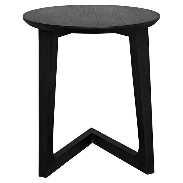 Noir NOIR Cantilever Table, Charcoal Black For Sale - Image 4 of 8