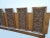 Drexel Vintage Drexel Mid-Century King Size Headboard Spanish Style W Five Carved Panels For Sale - Image 4 of 13