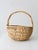 Farmhouse Vintage Gathering Buttocks Basket For Sale - Image 3 of 12
