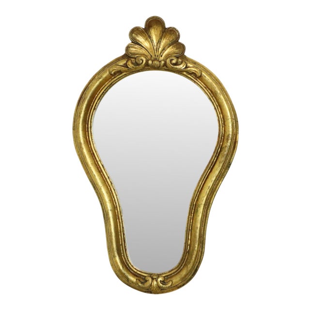 Vintage French Crested Mirror, 1950s For Sale - Image 15 of 15