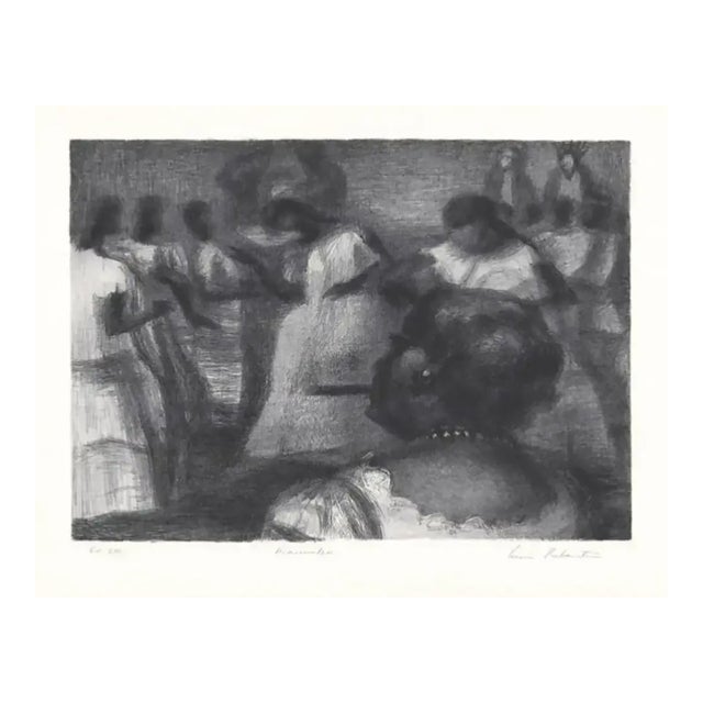 1963 Lewis Rubenstein Macumba Lithograph For Sale