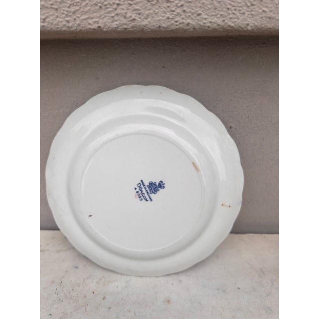 Booth's English Blue & White Dragon Plate Circa 1920 For Sale - Image 4 of 4