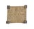 Antique Folk Art Style Wood & Seagrass Rope Stool / Footstool / Ottoman For Sale In Dallas - Image 6 of 9