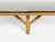 White Ficks Reed, Two Seater Sofa, Bamboo, Cane, White Fabric, Usa, 1950s For Sale - Image 8 of 15