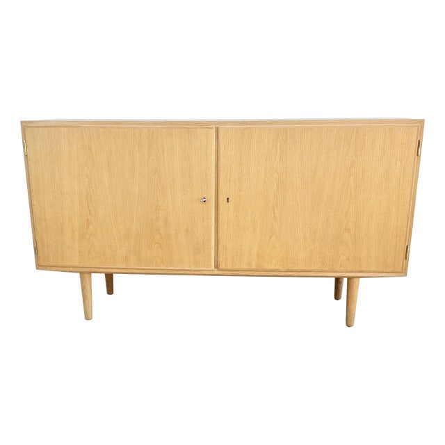 Danish Oak Sideboard by Carlo Jensen for Poul Hundevad, 1960s For Sale