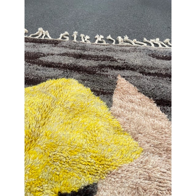 Contemporary Moroccan Wool Rug For Sale - Image 13 of 17