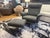Elevate your living space with this sophisticated and sumptuously comfortable matching armchair and ottoman set. Combining...