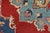 Caucasian Rug 8’2” X 9’10” Red Wool Traditional Hand-Knotted Oriental Carpet For Sale - Image 11 of 15