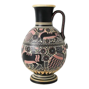 Amphora Pottery Vase Handmade in Greece