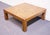 Rustic European Drexel Heritage Woodbriar Collection Pecan Rustic European 40" Square Accent Coffee Table 988-129 For Sale - Image 3 of 8