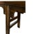1990s 1990s Asian Elm Wood Bench For Sale - Image 5 of 6