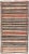 Vintage Kilim Handmade Flatweave Striped Orange and Black Wool Runner For Sale - Image 10 of 10