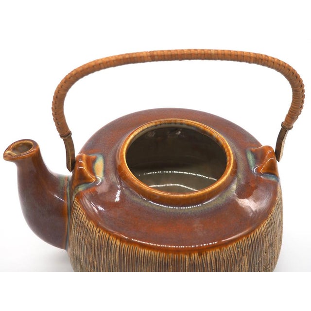 1960s Manilla Teapot from Søholm Bornholm, 1960s For Sale - Image 5 of 10