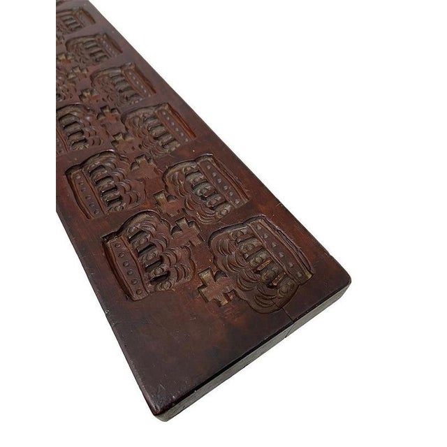19th Century Dutch Wooden Gingerbread Mold For Sale - Image 4 of 6