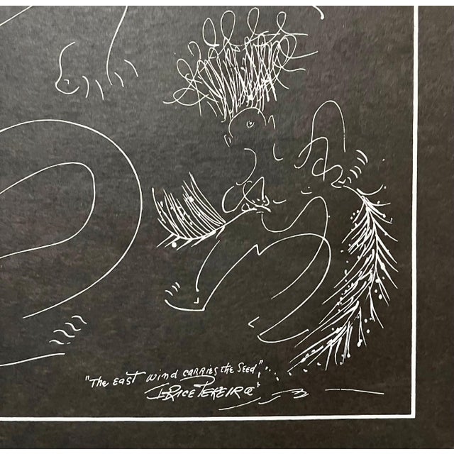 Irene Rice Pereira, Irene Rice Pereira Modernist Gouache Drawing Painting Abstract Expressionist Art For Sale - Image 4 of 8