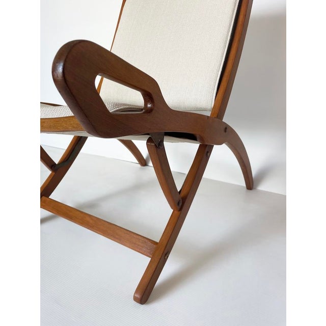 Ninfea Folding Armchairs attributed to Gio Ponti, 1950s, Set of 2 For Sale - Image 17 of 18