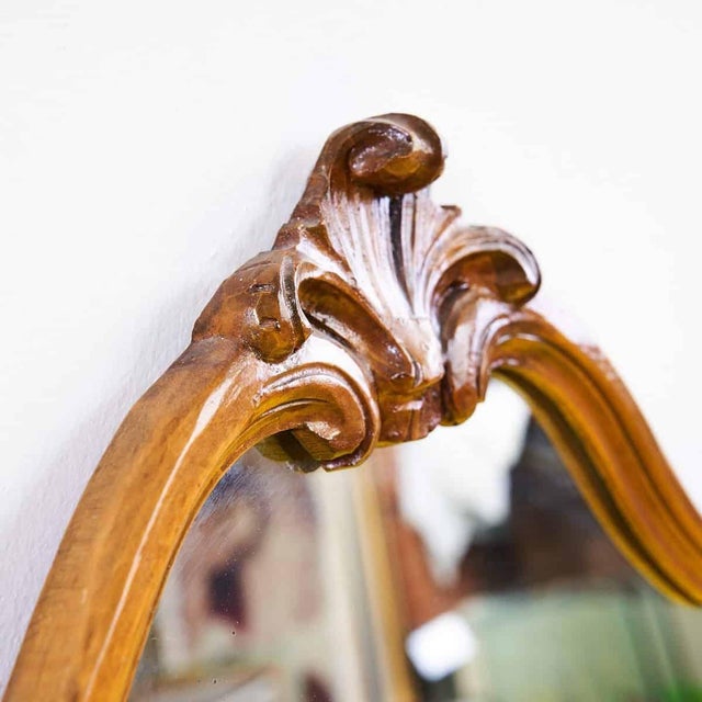 Vintage Italian Mirror, 1940s For Sale - Image 5 of 7