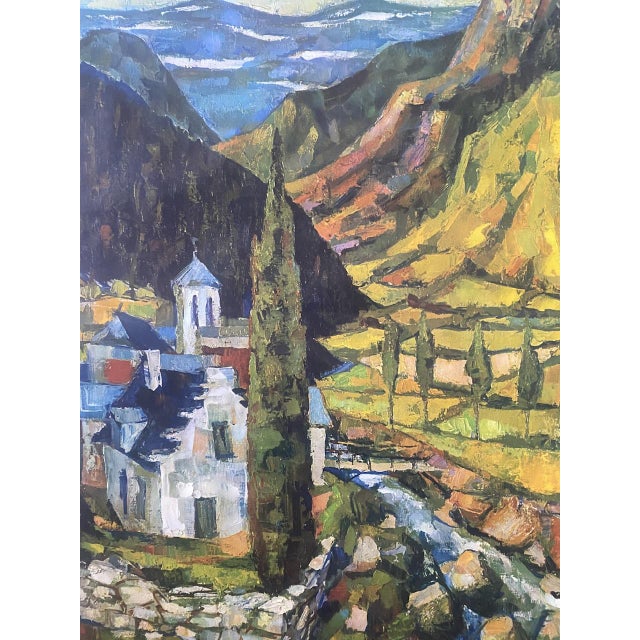 Pyrenees Poster from Gerard Calbet, 1950s For Sale - Image 14 of 15