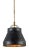 Farmhouse Currey & Company Lumley Black Pendant For Sale - Image 3 of 3