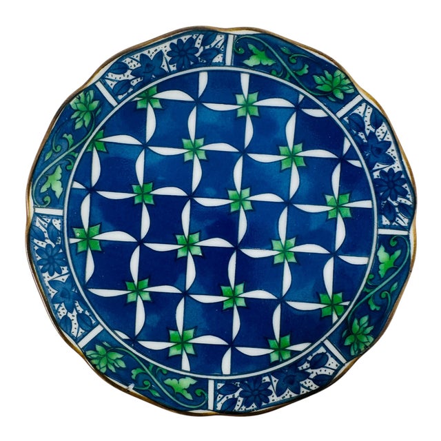 Vintage Japanese Arita Gaho Kiln Mamezara Mini Plates - Set of 6 For Sale In Tampa - Image 6 of 14