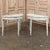 Pair of 19th Century French Directoire Whitewashed Oak Demi Lune Consoles For Sale In Dallas - Image 6 of 18