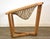 Modern 1970s Modern Oak Net Chair For Sale - Image 3 of 8