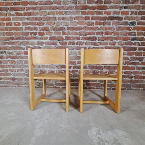 Children's Chairs, Denmark, 1960, Set of 2 For Sale - Image 4 of 5