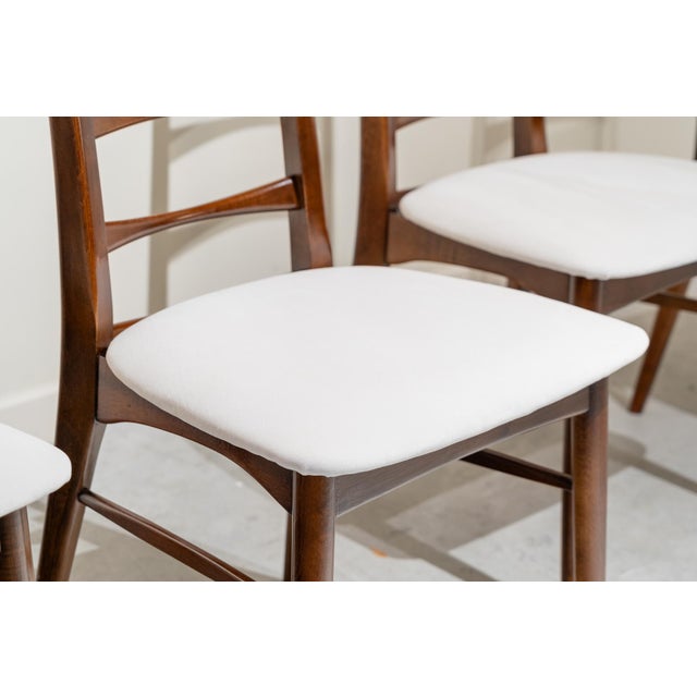 Danish Lis Chairs from Niels Kofoed, 1960s, Set of 4 For Sale - Image 6 of 12