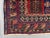 Textile Vintage Afghan Baluchi Hand-Knotted Rug With Geometric Tribal Design in Navy Rug For Sale - Image 7 of 11
