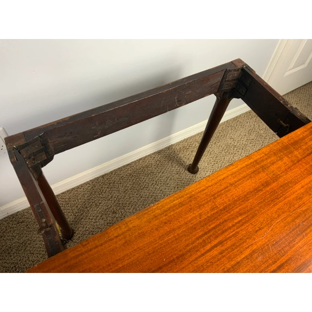 George 11 Concertina Card Table For Sale - Image 11 of 17