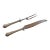 Mid 20th Century Wallace Grand Colonial Sterling Silver 11" Carving Set - No Monos For Sale