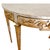 Maitland - Smith Late 20th Century Maitland-Smith Silver Leaf & Gilt Neoclassical Demilune Console Table For Sale - Image 4 of 18