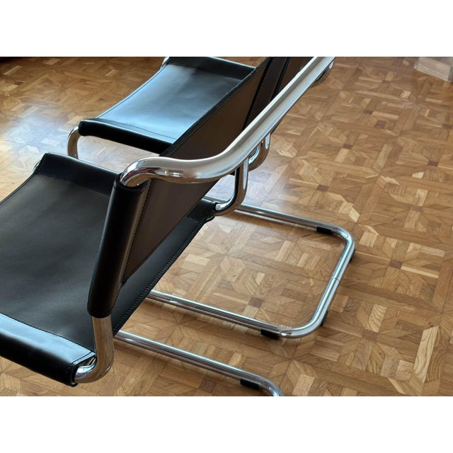 S33 Chairs by Mart Stam for Thonet, 1980s, Set of 2 For Sale - Image 17 of 18
