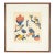 Japanese Stencil Dyed Print by Kichiemon Okamura For Sale