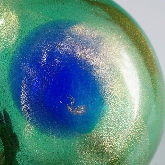 Glass Vintage Art Bowl Vase by Seguso Murano 1950s For Sale - Image 7 of 7
