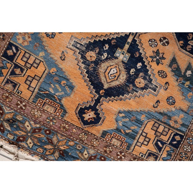 1900s, Handmade Antique Caucasian Shirvan Rug 4.1' X 6.2' For Sale - Image 12 of 14