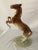 Ceramic Royal Dux Porcelain Rearing Horse 1940’s For Sale - Image 7 of 11
