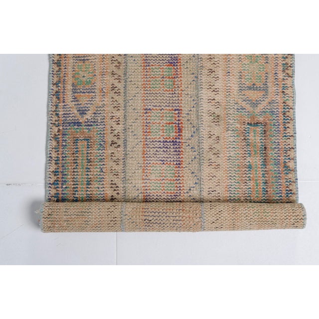 Tan Antique Anatolian Runner For Sale - Image 8 of 10