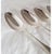 Antique Victorian Sterling Silver English Pattern Spoons, London, 1859, Set of 4 For Sale - Image 12 of 14